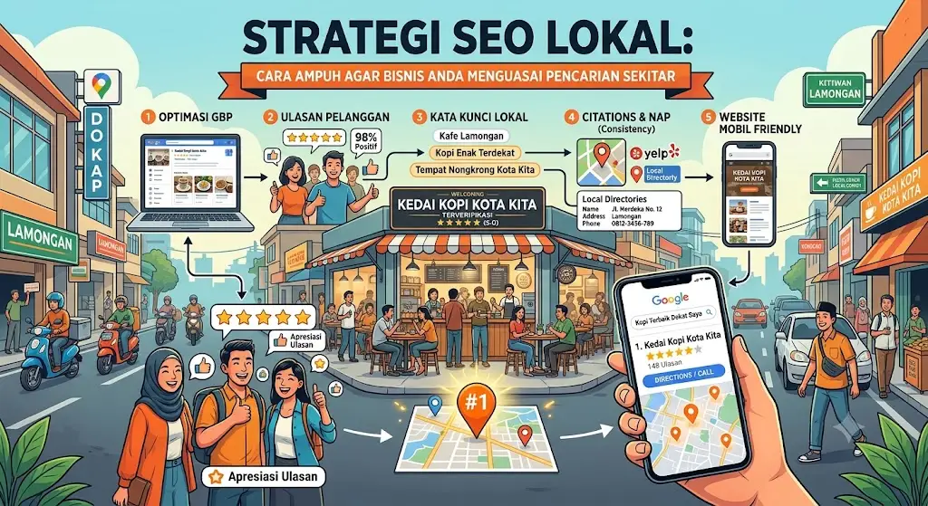 Strategi SEO Lokal: Cara Ampuh Menguasai Pencarian Sekitar Anda