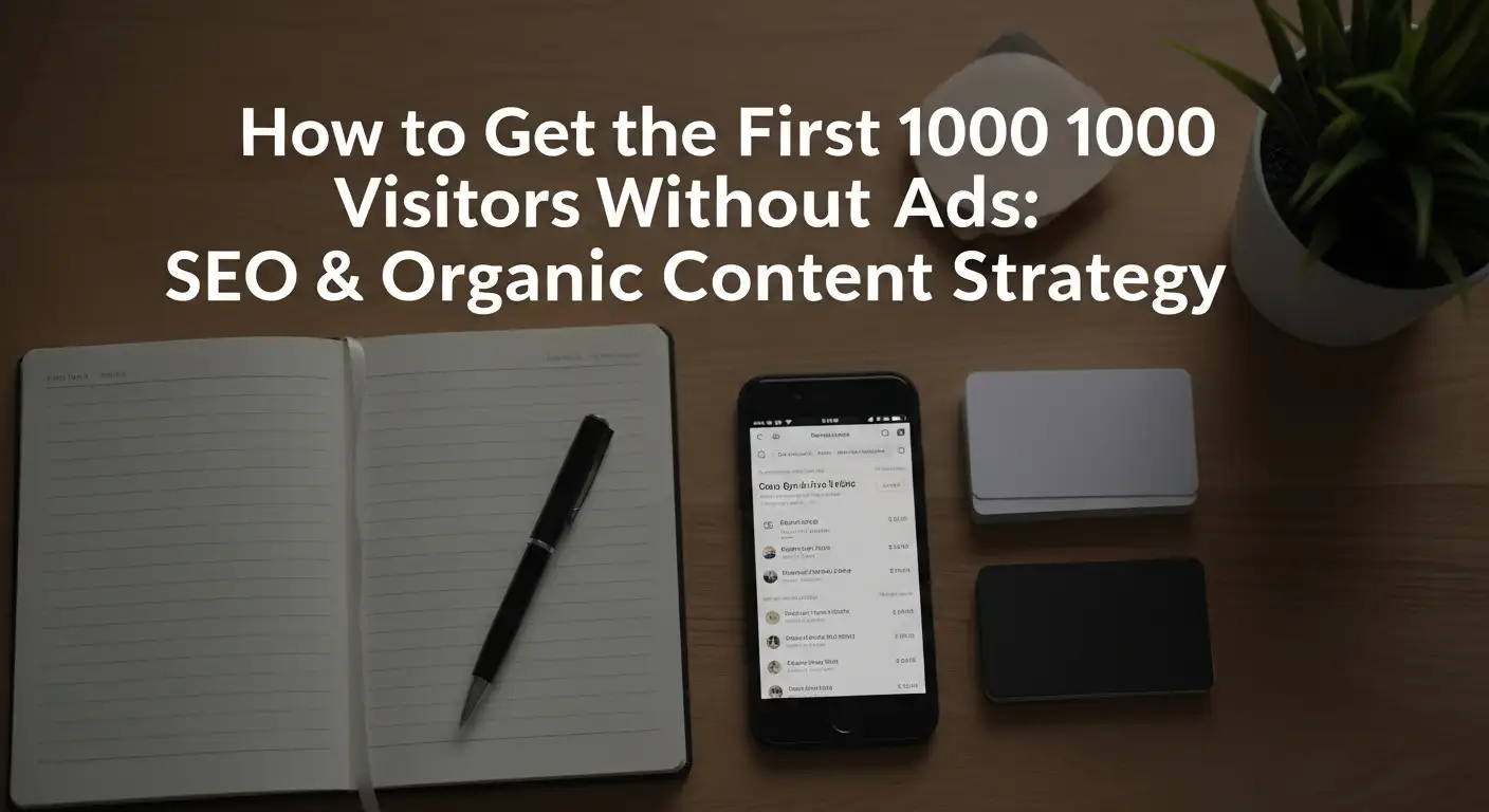 Cara Dapat 1000 Pengunjung Pertama Tanpa Iklan: Strategi SEO & Konten Organik