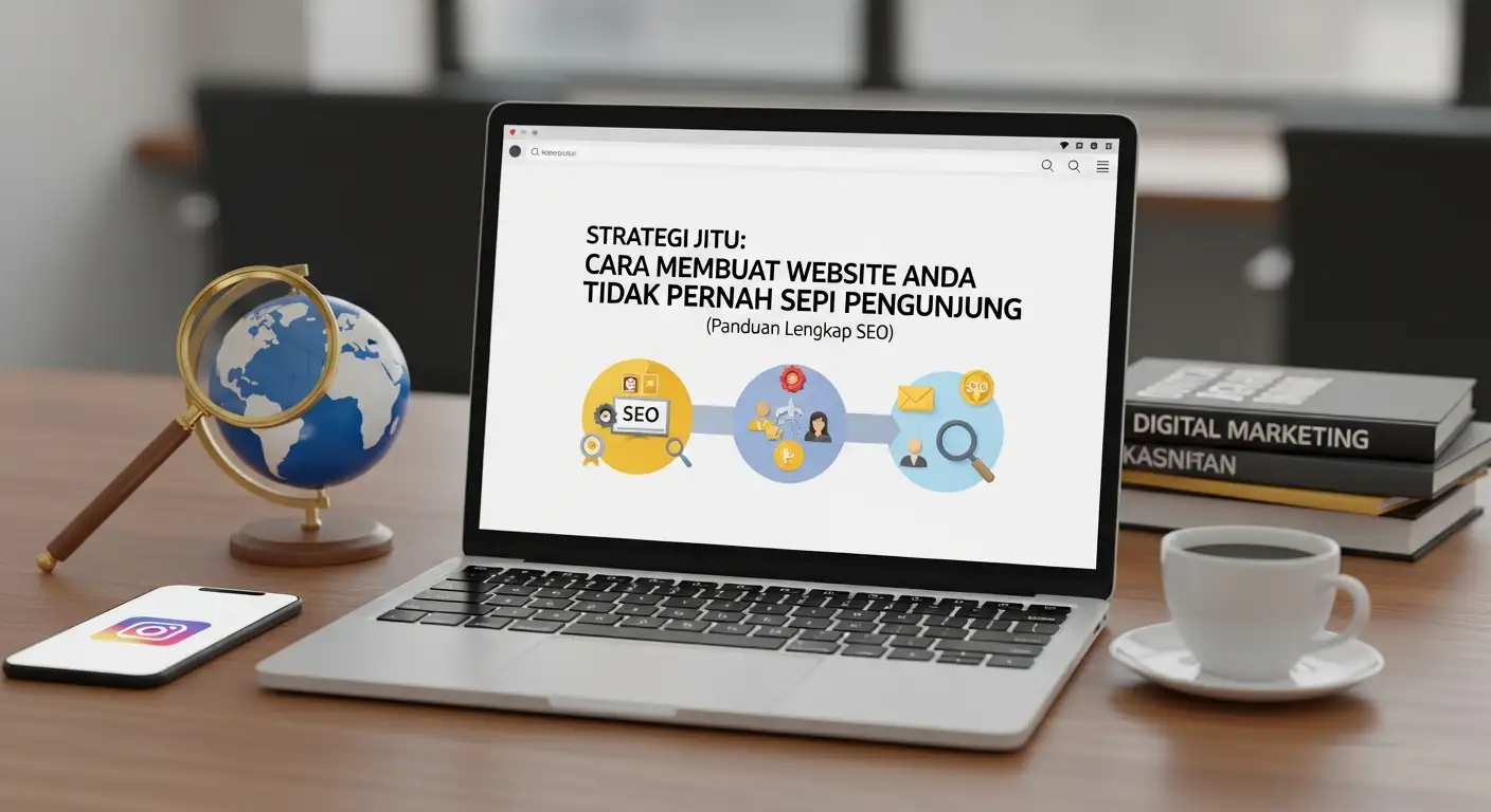 Strategi Jitu: Cara Membuat Website Anda Tidak Pernah Sepi Pengunjung (Panduan Lengkap SEO)