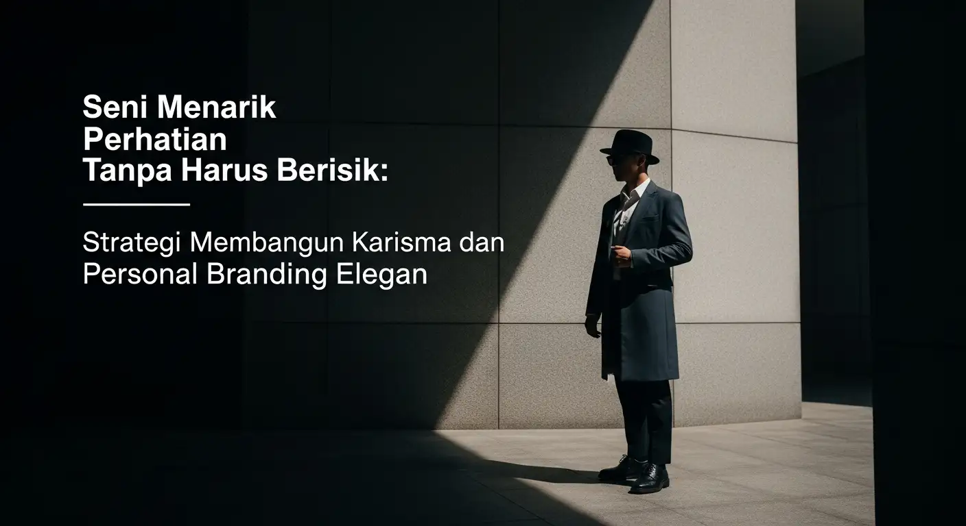 Seni Menarik Perhatian Tanpa Harus Berisik: Strategi Membangun Karisma dan Personal Branding Elegan