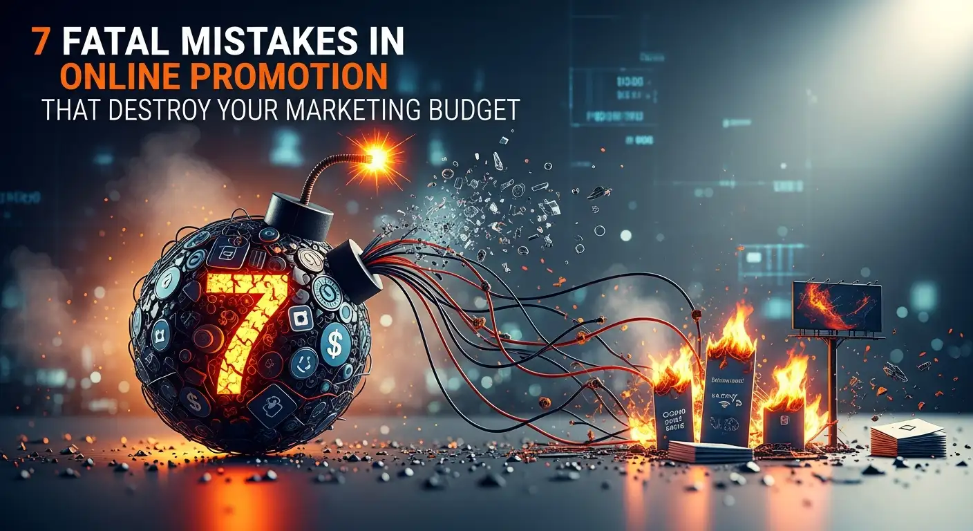 7 Kesalahan Fatal Promosi Online yang Menghancurkan Budget Marketing Anda