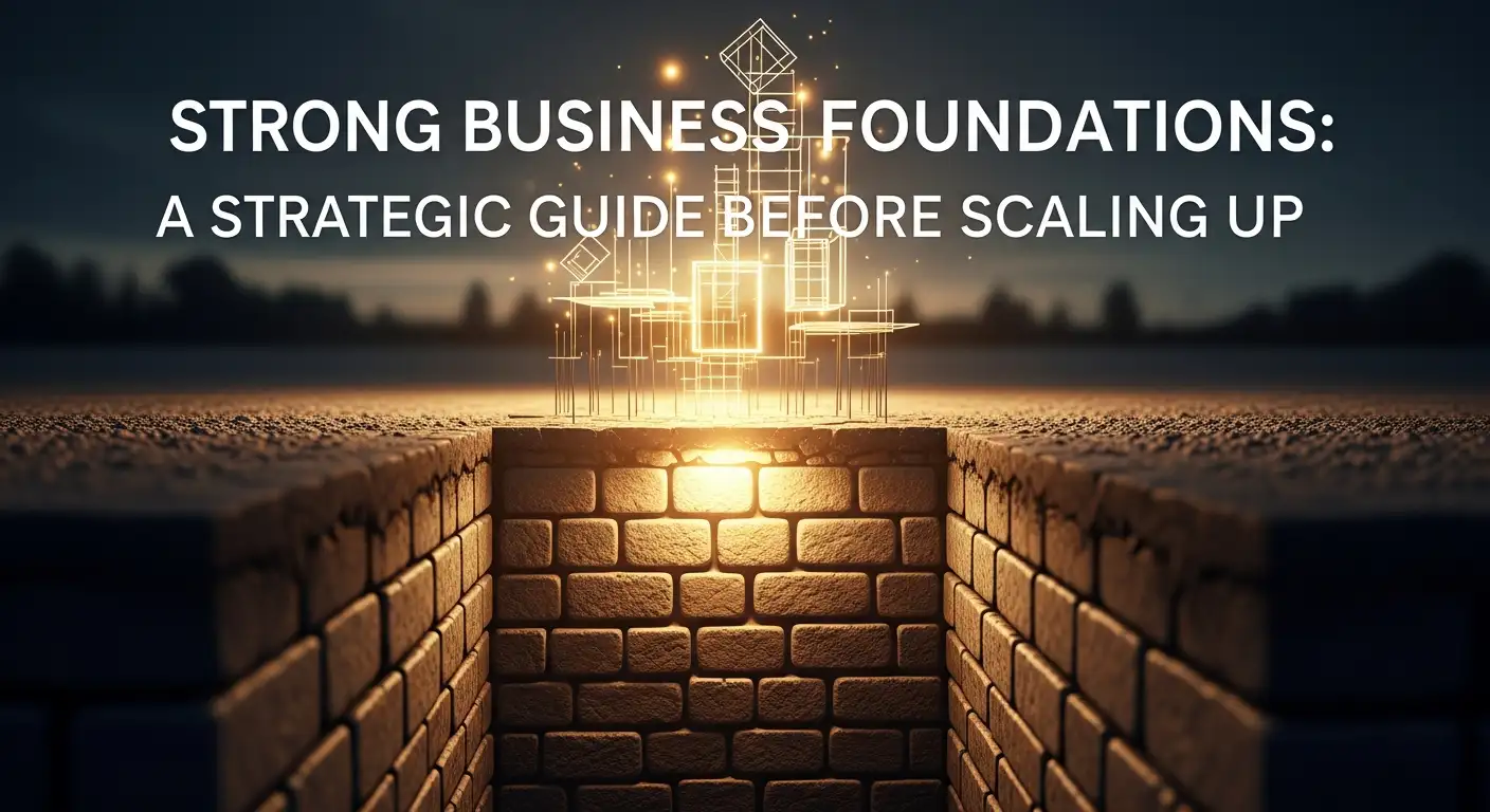 Fondasi Bisnis yang Kuat: Panduan Strategis Sebelum Melakukan Scaling Up